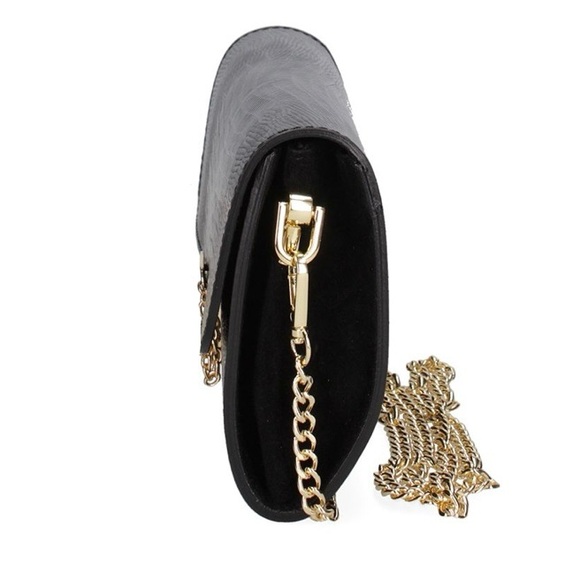 Viola Castellani Black Leather Crossbody - Picture 5 of 14